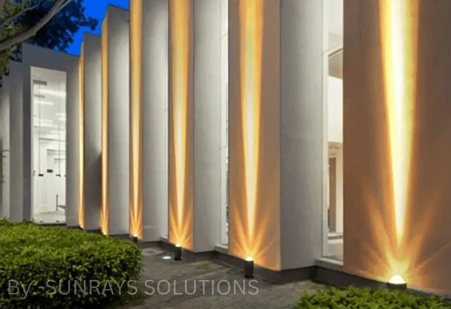 Gymnasium Lighting by Sunrays Solutions