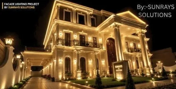 Haveli Façade by Sunrays Solutions