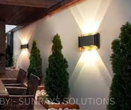 Up-Down Wall Light by Sunrays Solutions